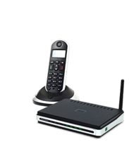 Home phone and broadband router